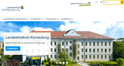 Desktop Screenshot of korneuburg.lknoe.at