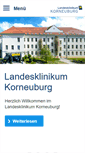Mobile Screenshot of korneuburg.lknoe.at