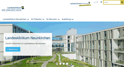 Desktop Screenshot of neunkirchen.lknoe.at