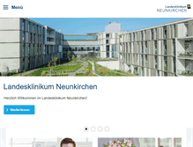 Tablet Screenshot of neunkirchen.lknoe.at